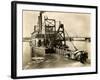 Hydraulic Dredge-null-Framed Photographic Print