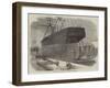 Hydraulic Lift at the New Graving-Docks, Near Blackwall-Edwin Weedon-Framed Giclee Print