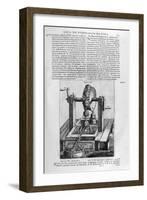 Hydraulic Machine IV, 1678-Athanasius Kircher-Framed Giclee Print