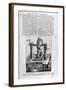 Hydraulic Machine IV, 1678-Athanasius Kircher-Framed Giclee Print