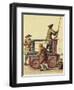 Hydraulic Pump (Pen, Ink & W/C on Paper)-Jan van Grevenbroeck-Framed Giclee Print