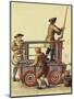 Hydraulic Pump (Pen, Ink & W/C on Paper)-Jan van Grevenbroeck-Mounted Giclee Print