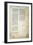 Hydraulic Studies, from Codex Ashburnham 361-Leonardo da Vinci-Framed Giclee Print