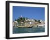 Hydrofoil in Poros Harbour, Poros, Saronic Islands, Greek Islands, Greece, Europe-Lightfoot Jeremy-Framed Photographic Print