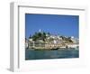 Hydrofoil in Poros Harbour, Poros, Saronic Islands, Greek Islands, Greece, Europe-Lightfoot Jeremy-Framed Photographic Print