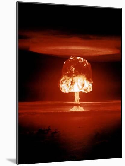 Hydrogen Bomb Explosion-u.s. Department of Energy-Mounted Photographic Print
