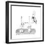 Hydrogen Combustion, 19th Century-Science Photo Library-Framed Giclee Print