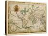 Hydrographic General Map, 1634-Jean Restout II-Stretched Canvas