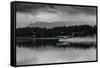 Hydroplane Taking Off in Homer Split, Homer, Alaska-Fran?oise Gaujour-Framed Stretched Canvas