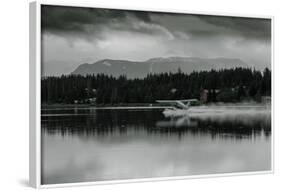 Hydroplane Taking Off in Homer Split, Homer, Alaska-Fran?oise Gaujour-Framed Photographic Print