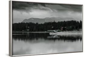 Hydroplane Taking Off in Homer Split, Homer, Alaska-Fran?oise Gaujour-Framed Photographic Print