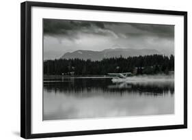 Hydroplane Taking Off in Homer Split, Homer, Alaska-Fran?oise Gaujour-Framed Photographic Print