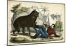 Hyena, Sentry Call 1845-null-Mounted Art Print