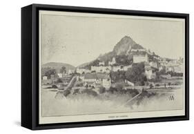 Hyeres Les Palmiers-Charles Auguste Loye-Framed Stretched Canvas