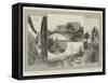 Hyeres, South Coast of France-Charles Auguste Loye-Framed Stretched Canvas