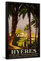 Hyeres-Roger Broders-Framed Poster