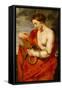 Hygeia, Goddess of Health, C.1615 (Oil on Oak Panel)-Peter Paul Rubens-Framed Stretched Canvas