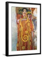 Hygeia-Gustav Klimt-Framed Art Print