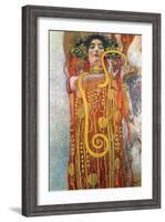Hygeia-Gustav Klimt-Framed Art Print