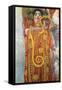 Hygeia-Gustav Klimt-Framed Stretched Canvas