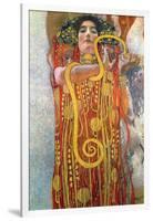 Hygeia-Gustav Klimt-Framed Art Print