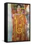 Hygeia-Gustav Klimt-Framed Stretched Canvas