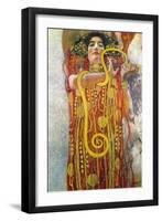 Hygeia-Gustav Klimt-Framed Art Print