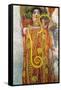 Hygeia-Gustav Klimt-Framed Stretched Canvas