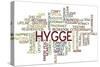 Hygge Trend Concept Word Cloud-timyee-Stretched Canvas