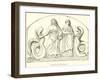 Hygieia and Aesculapius-null-Framed Giclee Print