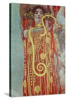 Hygieia, Detail from Medicine, 1900-1907-Gustav Klimt-Stretched Canvas