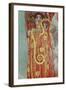 Hygieia, Detail from Medicine, 1900-1907-Gustav Klimt-Framed Giclee Print