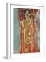 Hygieia, Detail from Medicine, 1900-1907-Gustav Klimt-Framed Premium Giclee Print