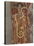 Hygieia (Detail from Medicine)-Gustav Klimt-Stretched Canvas