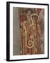 Hygieia (Detail from Medicine)-Gustav Klimt-Framed Giclee Print
