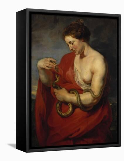 Hygieia, um 1615-Peter Paul Rubens-Framed Stretched Canvas