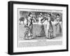 Hygienic Excess, 1879-George Du Maurier-Framed Giclee Print