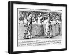 Hygienic Excess, 1879-George Du Maurier-Framed Giclee Print