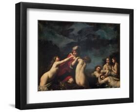 Hylas and the Naiads-Francesco Furini-Framed Premium Giclee Print