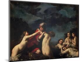 Hylas and the Naiads-Francesco Furini-Mounted Premium Giclee Print