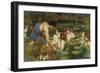 Hylas and the Nymphs, 1896-John William Waterhouse-Framed Premium Giclee Print