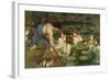 Hylas and the Nymphs, 1896-John William Waterhouse-Framed Giclee Print