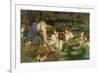 Hylas and the Nymphs, 1896-John William Waterhouse-Framed Giclee Print