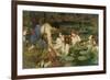 Hylas and the Nymphs, 1896-John William Waterhouse-Framed Giclee Print