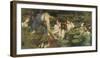 Hylas and the Nymphs-John William Waterhouse-Framed Giclee Print