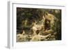 Hylas and the Water Nymphs-Henrietta Rae-Framed Giclee Print