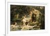 Hylas and the Water Nymphs-Henrietta Rae-Framed Giclee Print