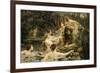 Hylas and the Water Nymphs-Henrietta Rae-Framed Giclee Print