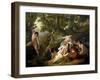 Hylas Discovered by Nymphs, 1843-Giuseppe Sogni-Framed Giclee Print