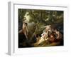 Hylas Discovered by Nymphs, 1843-Giuseppe Sogni-Framed Giclee Print